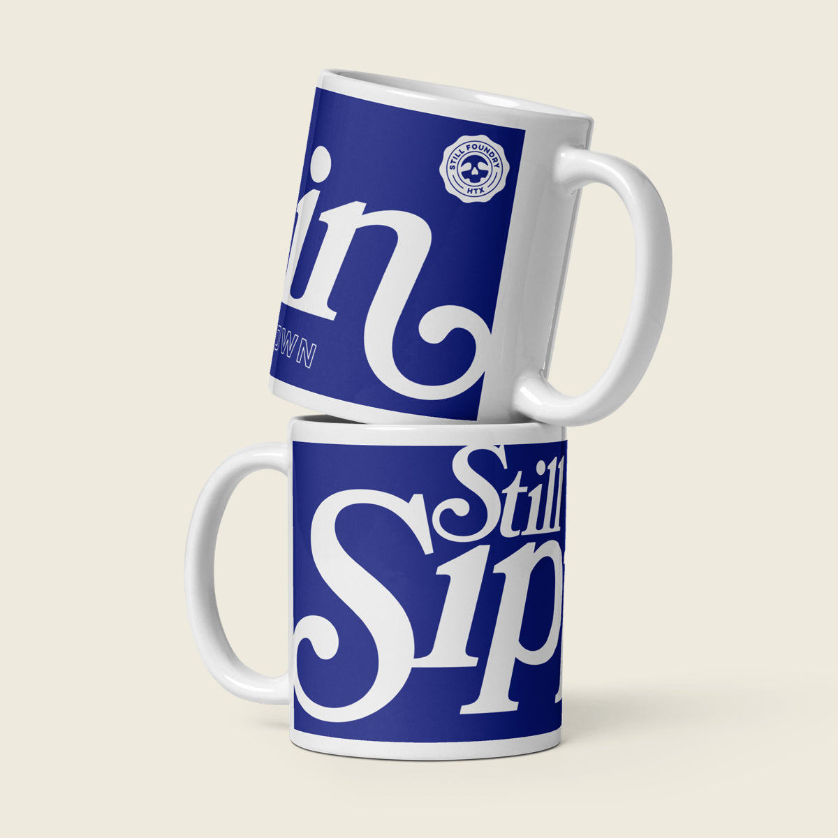 Still Sippin H-Town Ceramic Mug image 3