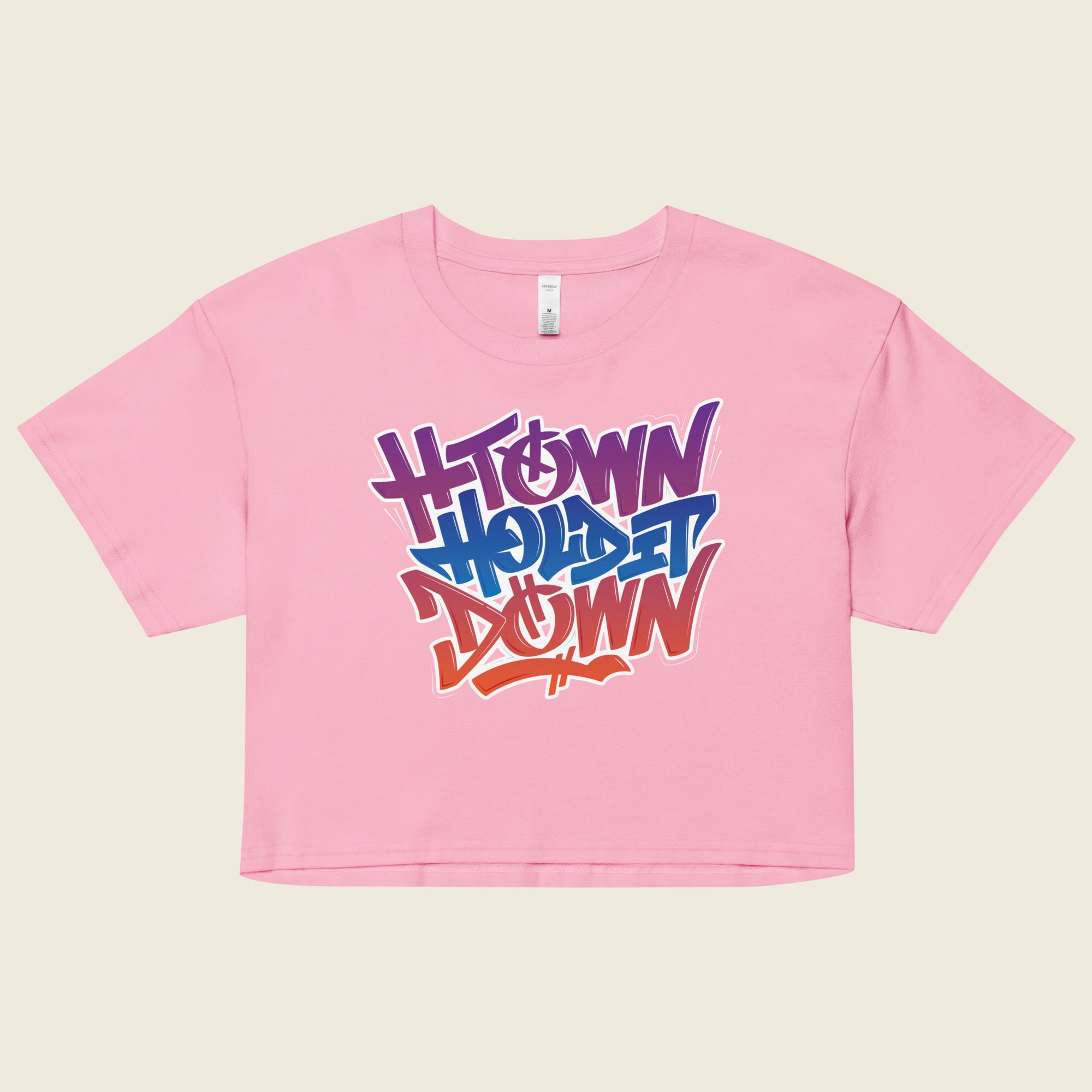 H-Town Hold It Down Women’s Crop Top image 0