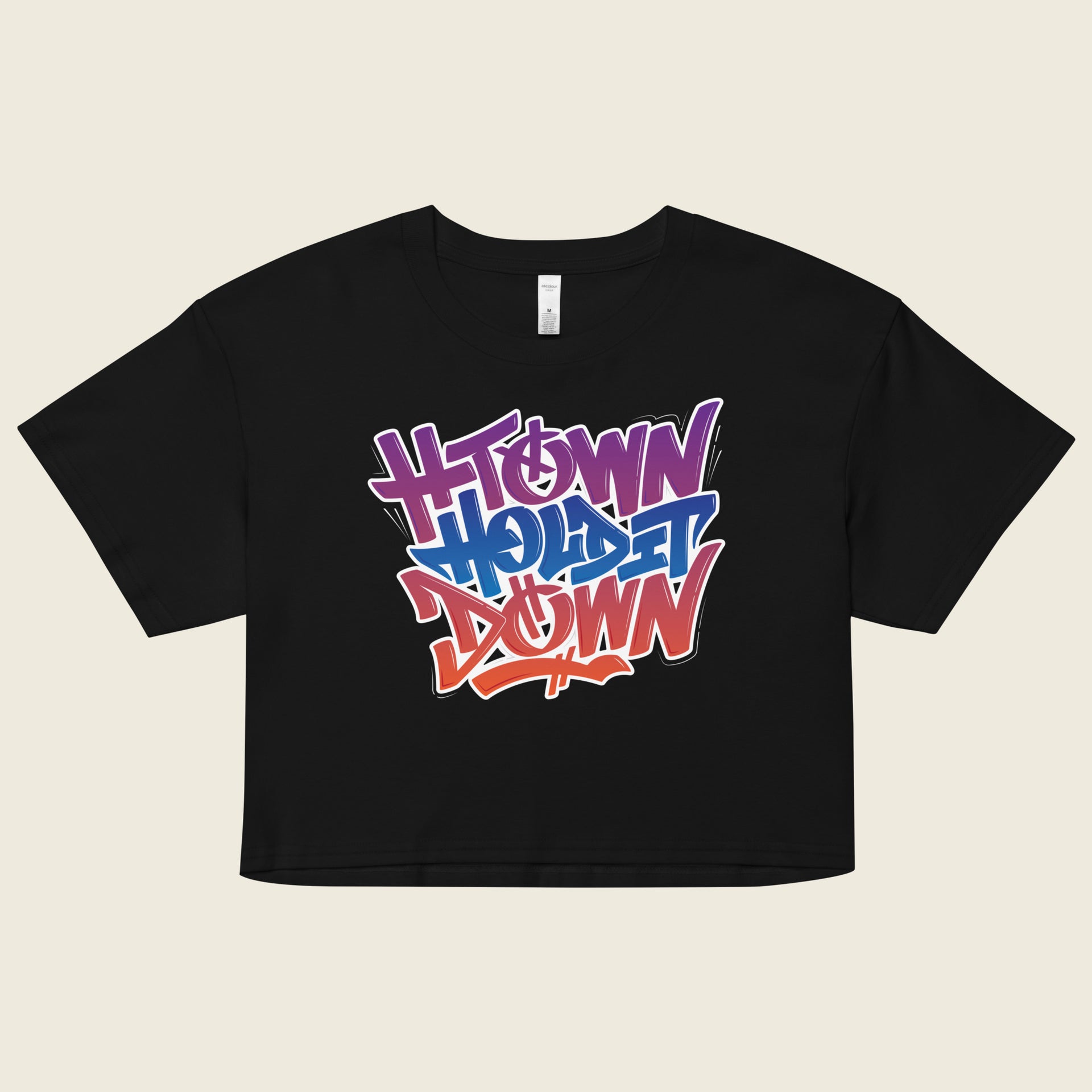 H-Town Hold It Down Women’s Crop Top image 1