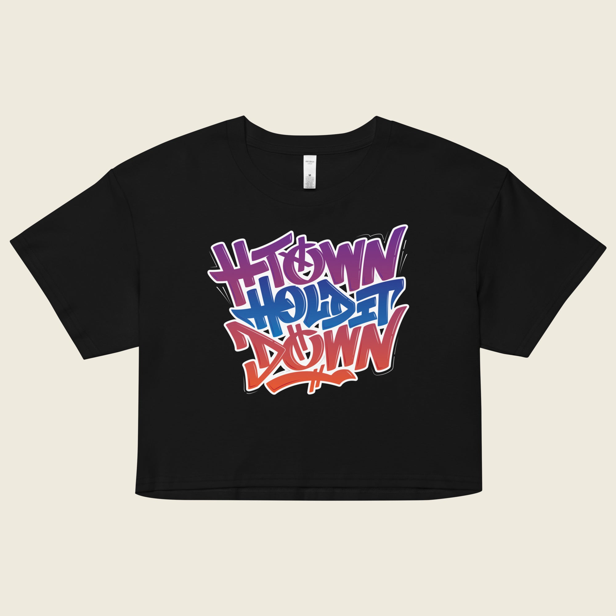 H-Town Hold It Down Women’s Crop Top image 1