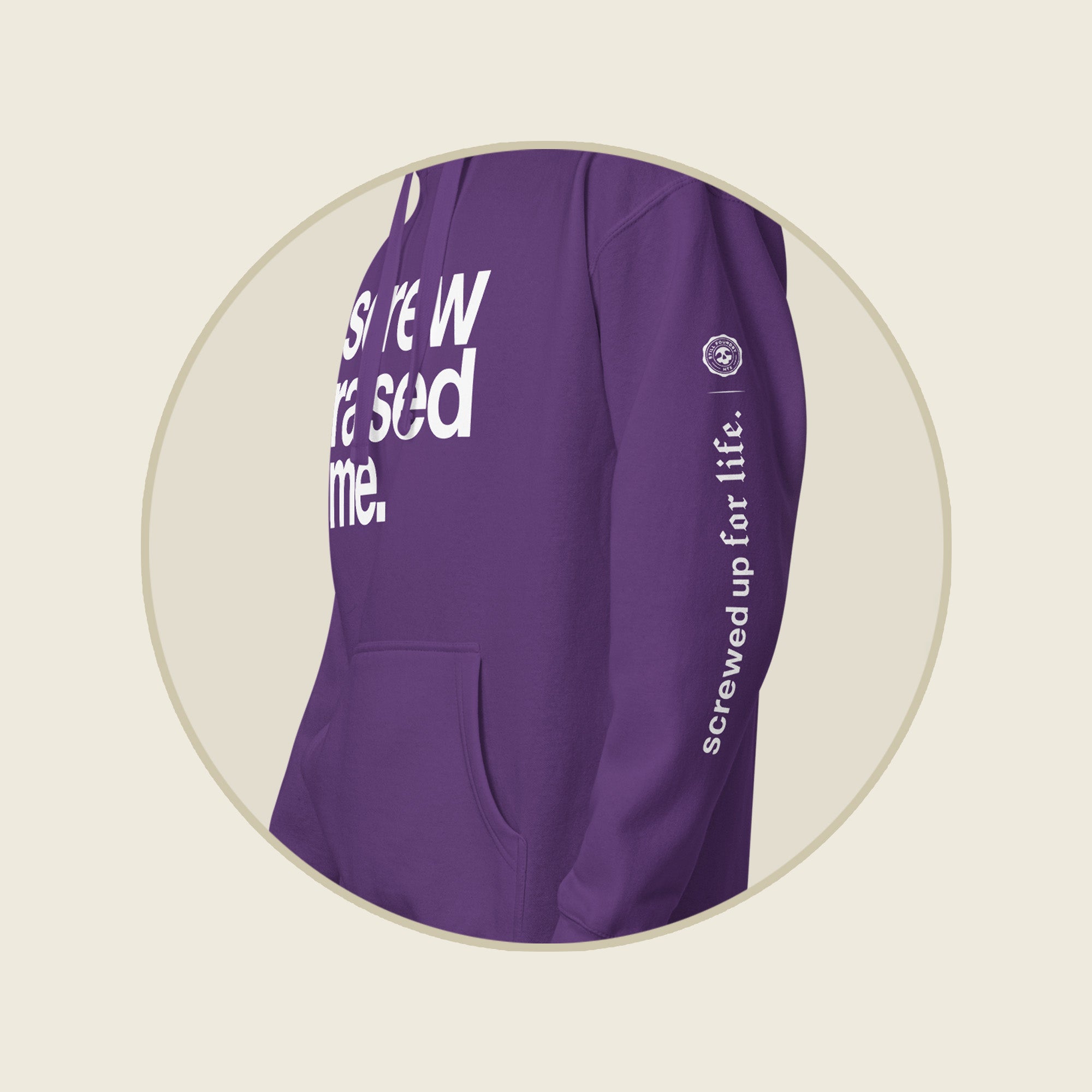 Screw Raised Me Unisex Hoodie image 1