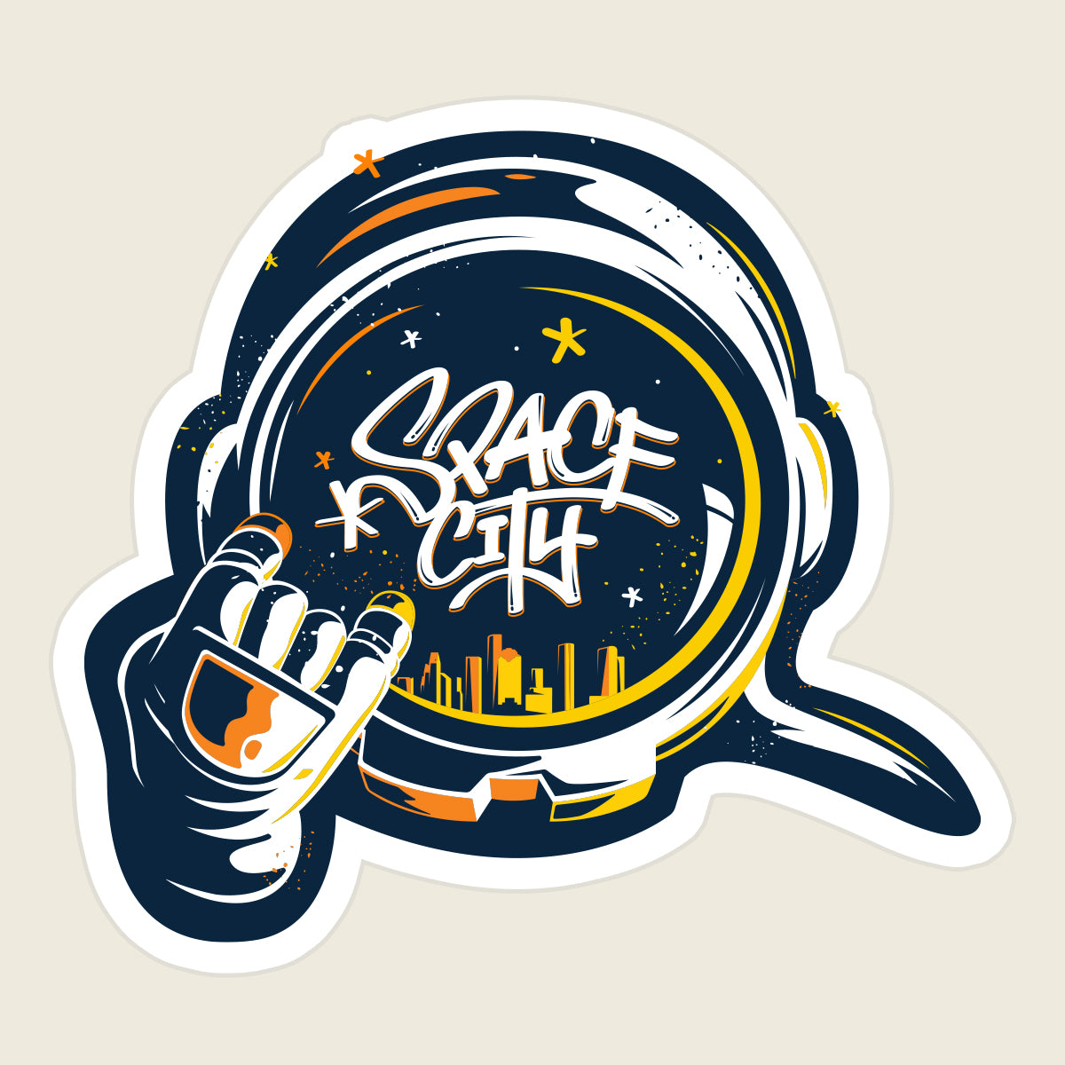 Space City Sticker