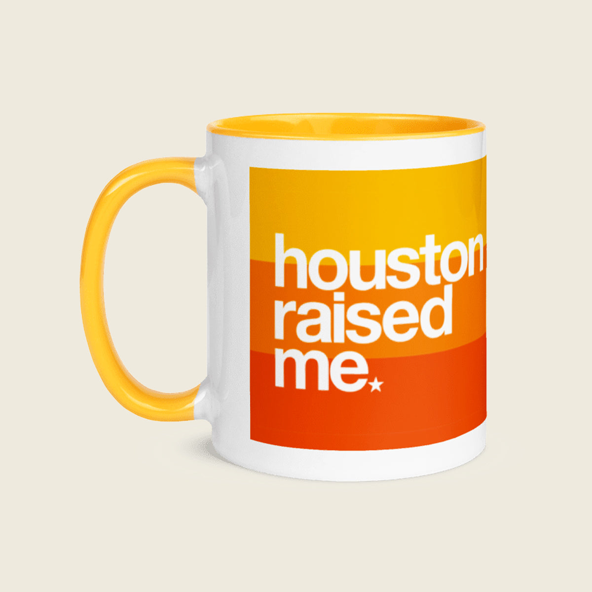 Houston Raised Me Ceramic Mug image 0