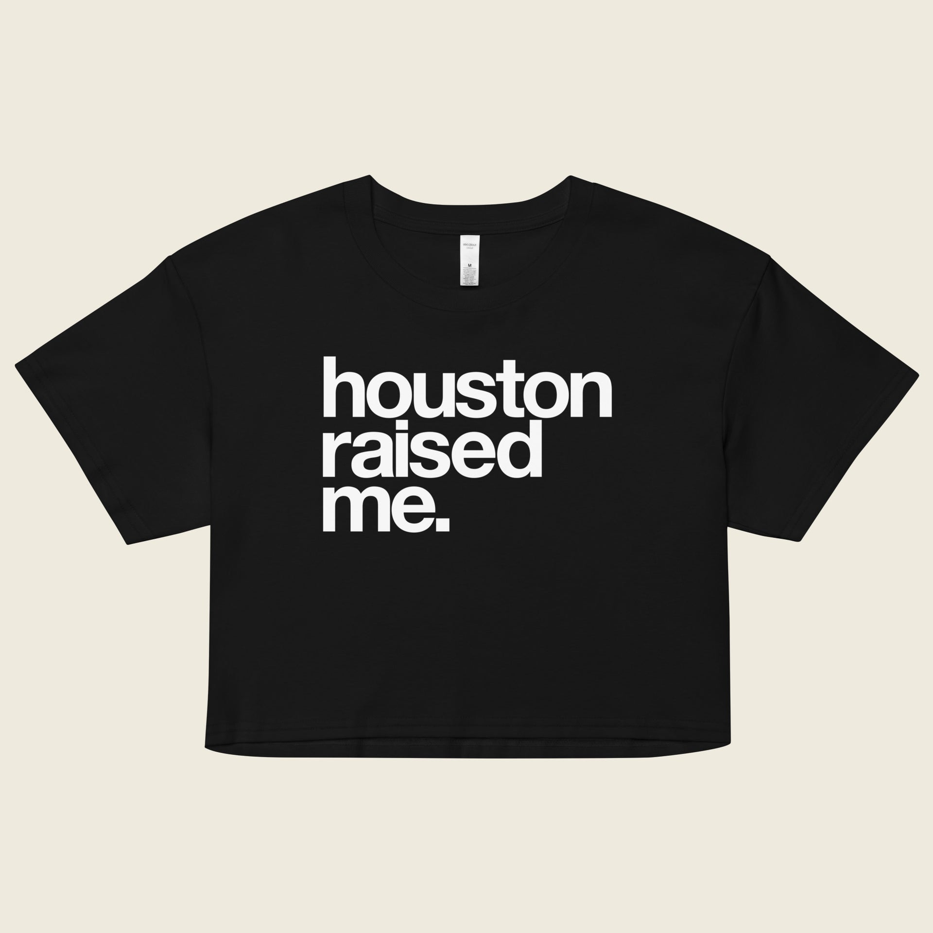 Houston Raised Me Women’s Crop Top