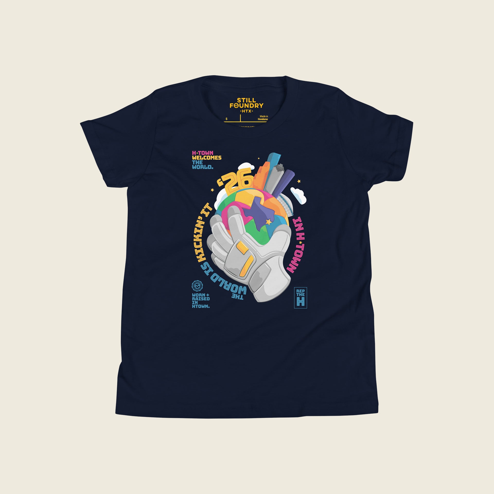 Kickin' it in H-town Youth Graphic Tee