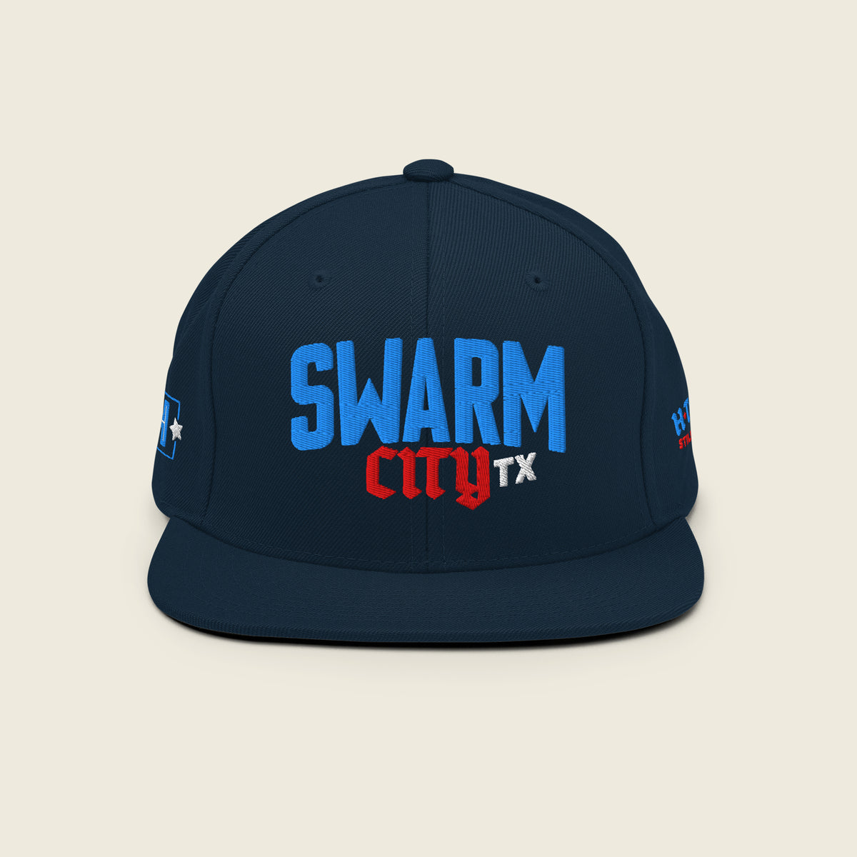 Swarm City Texas Snapback Hat